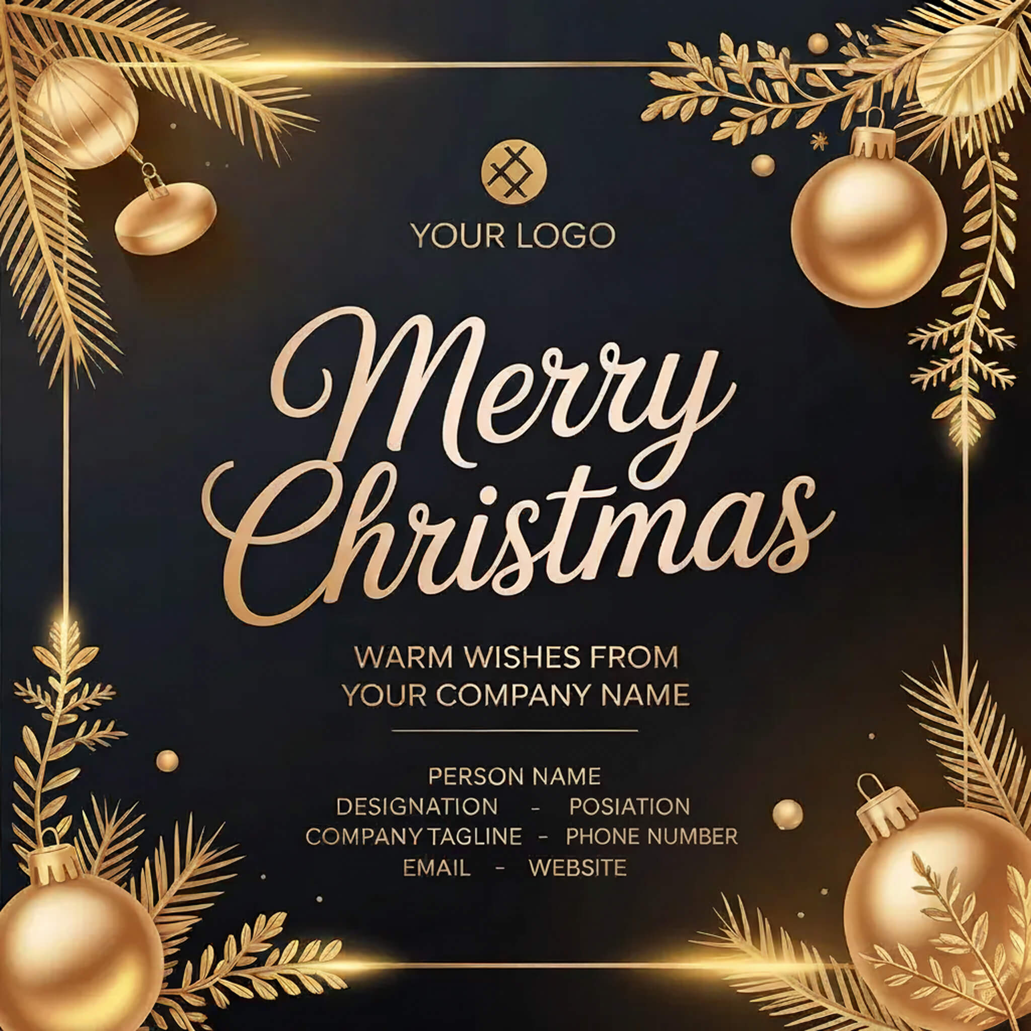 Merry Chritmas Template