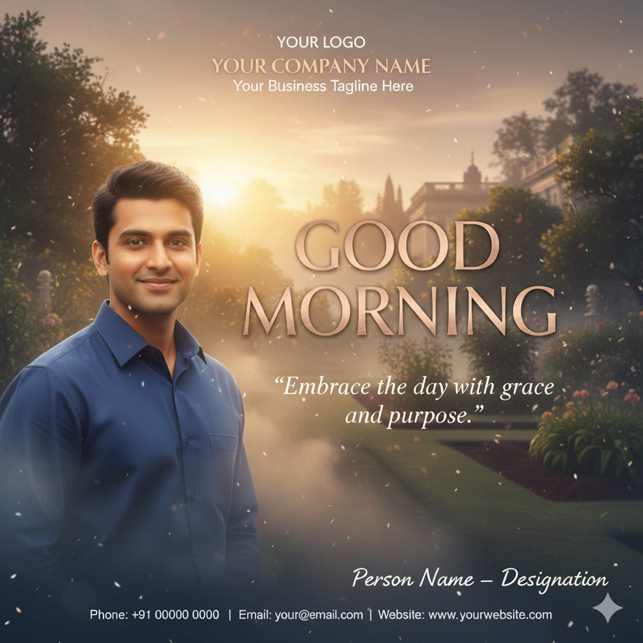 Good morning template