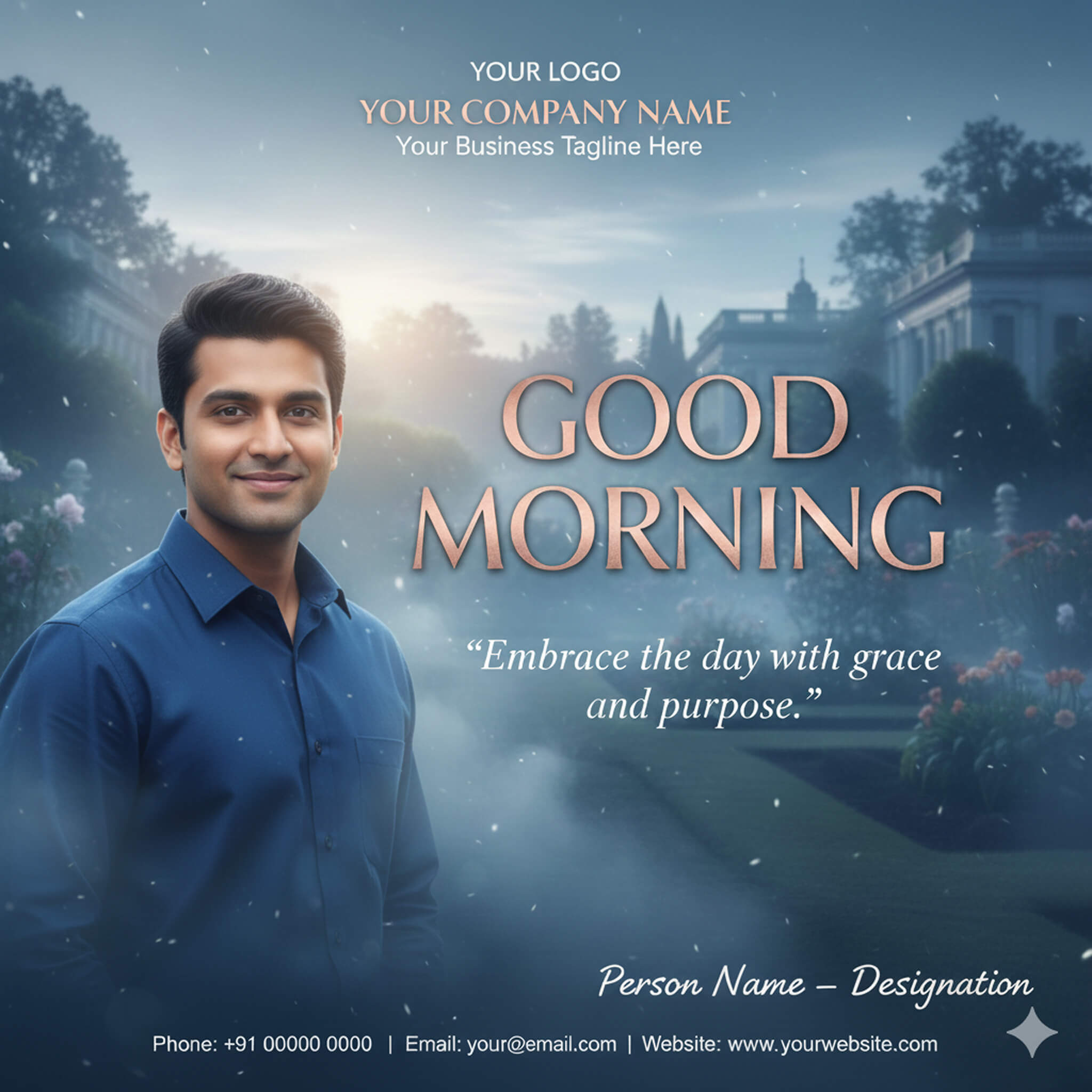 Good morning template