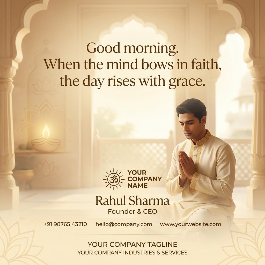 devotional Good Morning