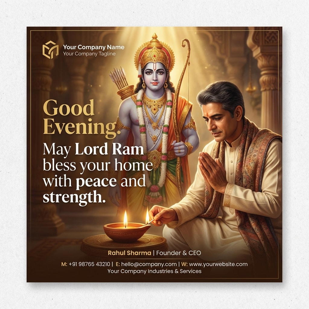 Lord Ram - Good Evening