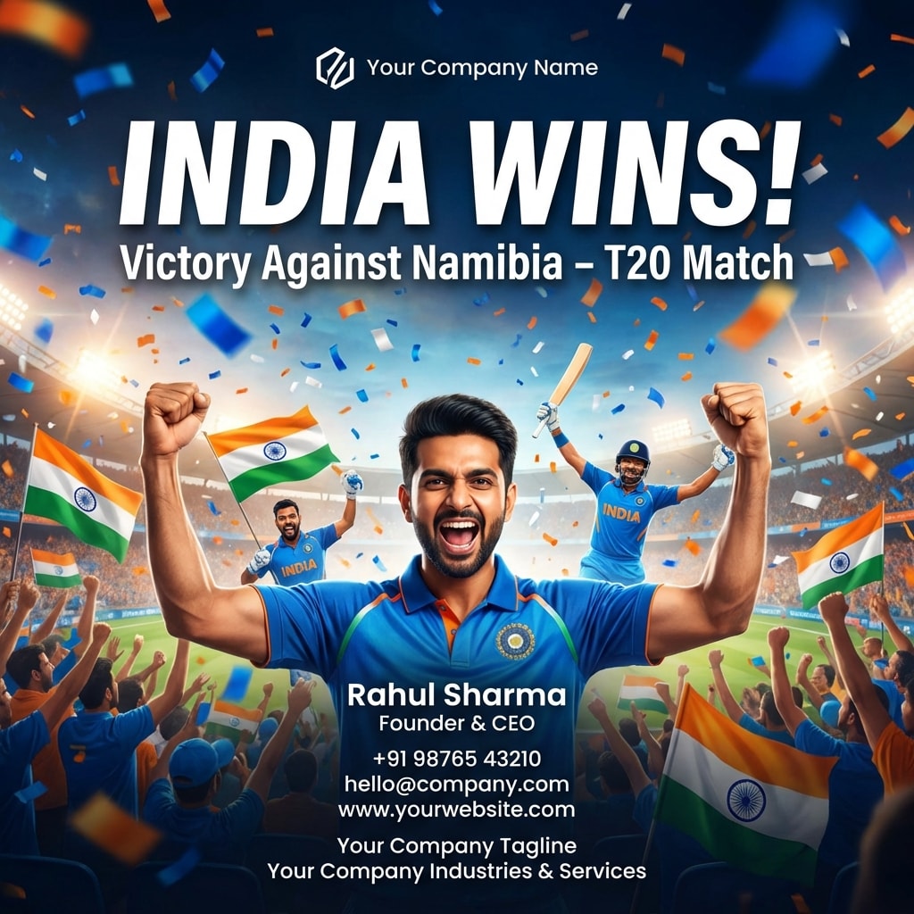 Congratulation Team India