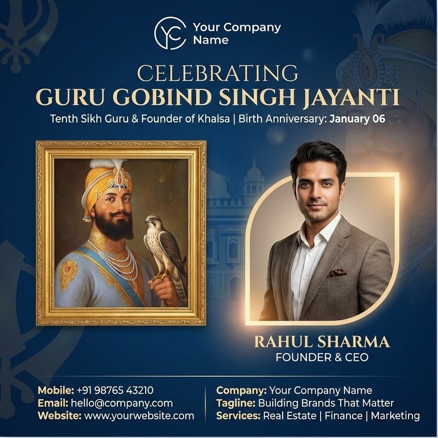 6 January: Guru Gobind Singh Jayanti