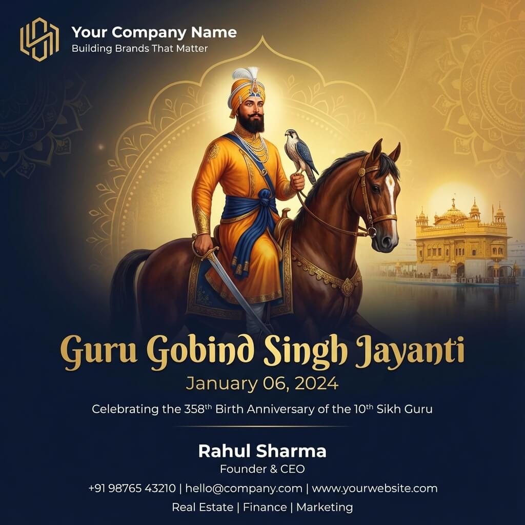 6 January: Guru Gobind Singh Jayanti
