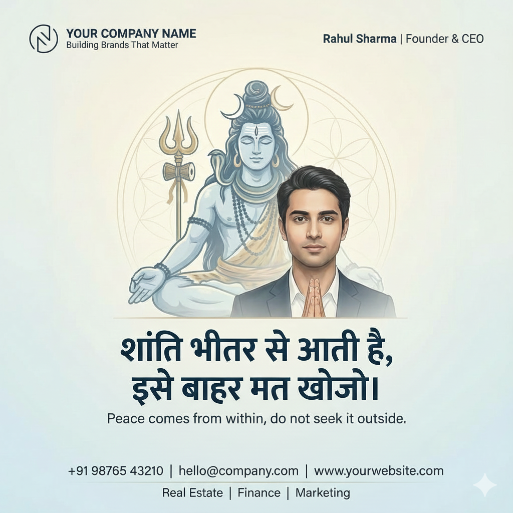 daily devotion poster