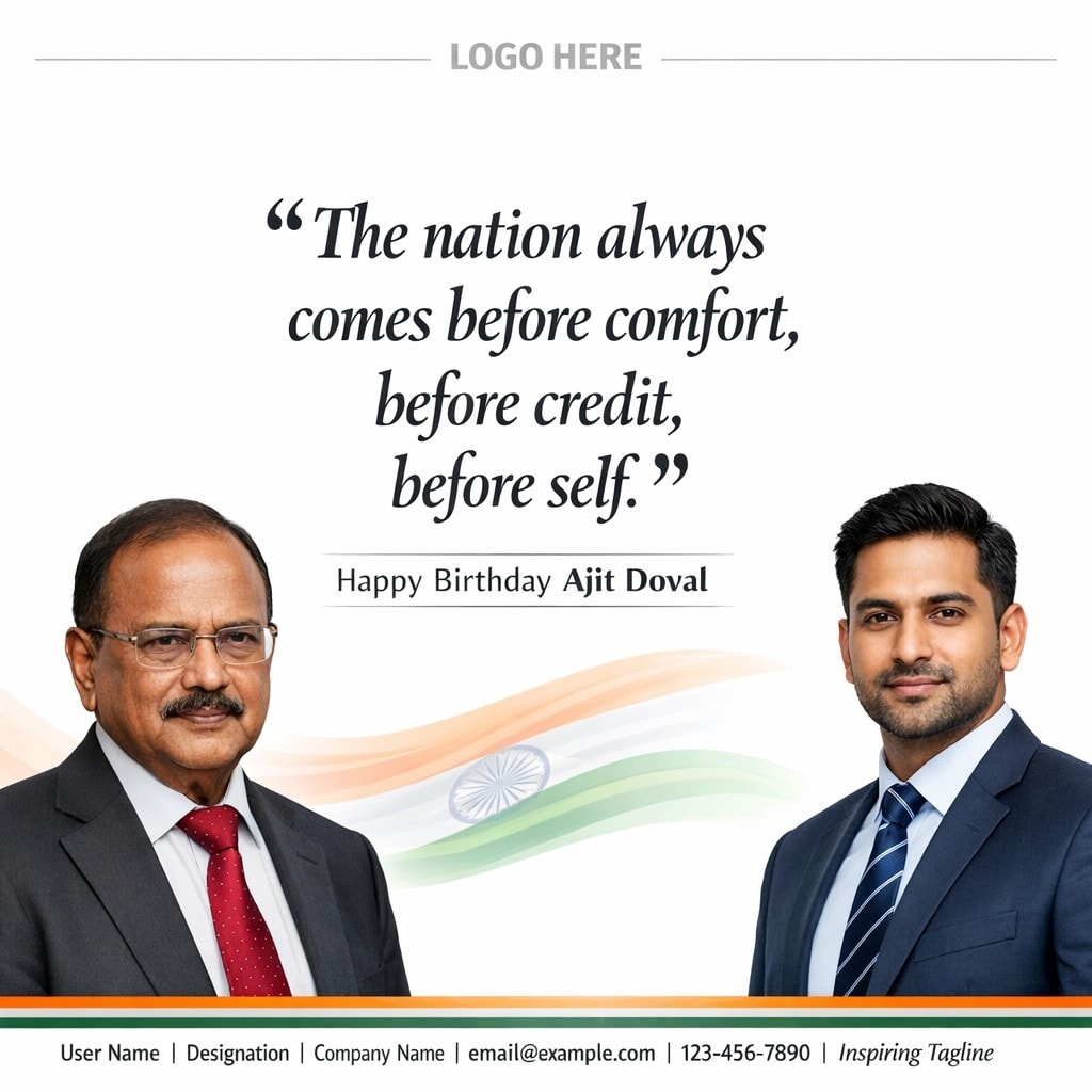 Happy Birthday Ajit Doval 