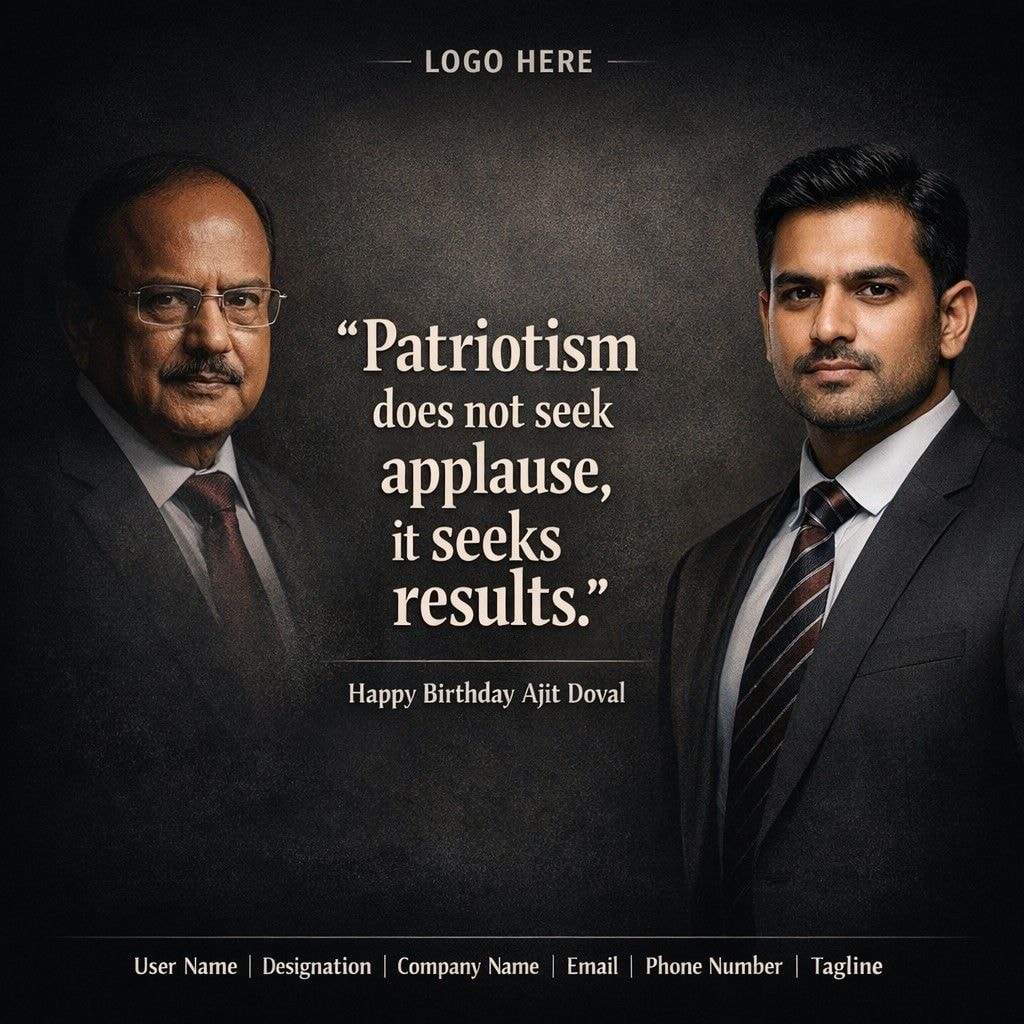 Happy Birthday Ajit Doval 