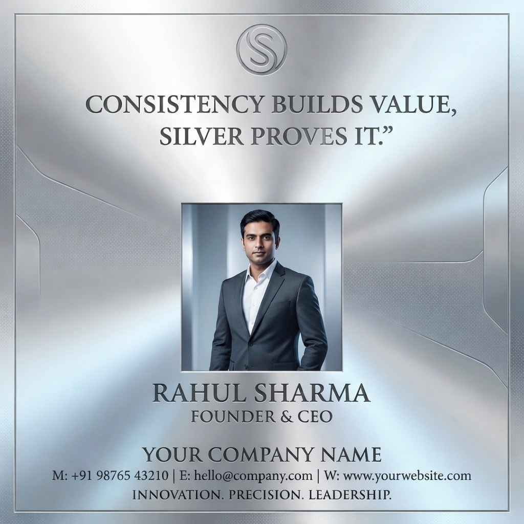 Business Quote on Silver