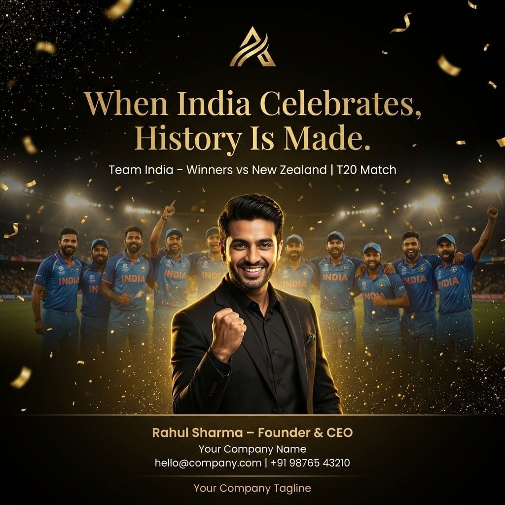 Congratulation Team India