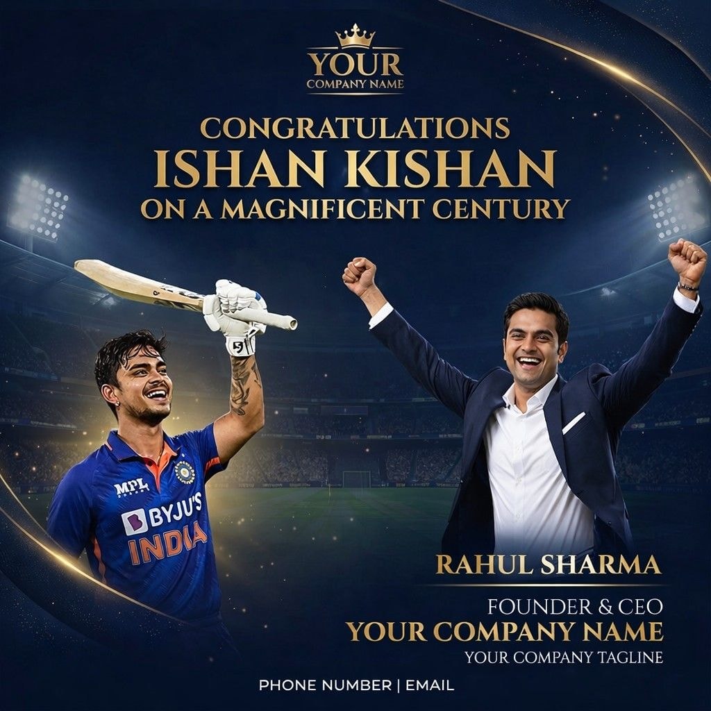 Congratulation Ishan Kishan