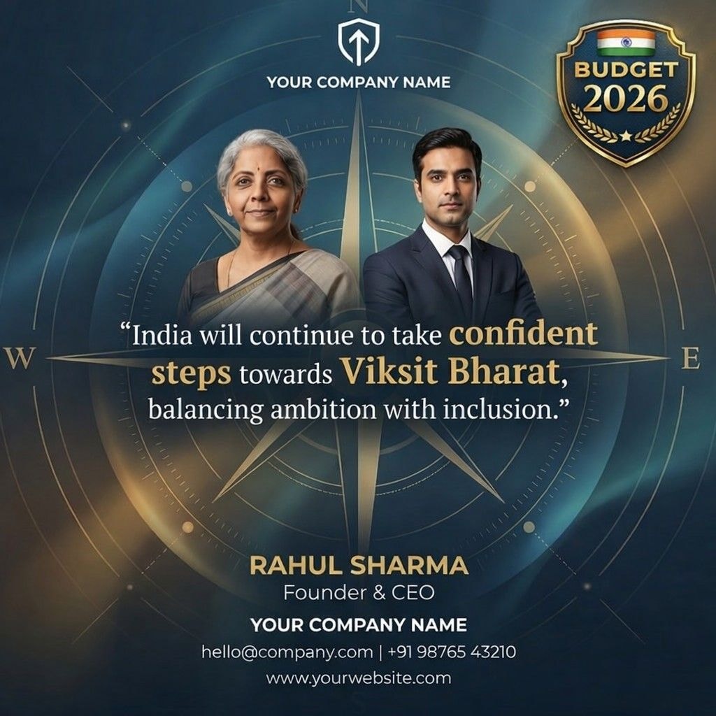 Nirmala Sitharaman on Budget 2026