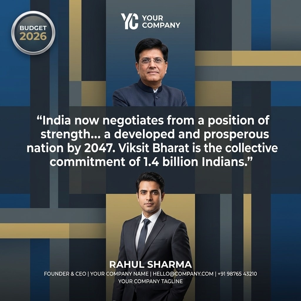 Piyush Goyal on Budget 2026