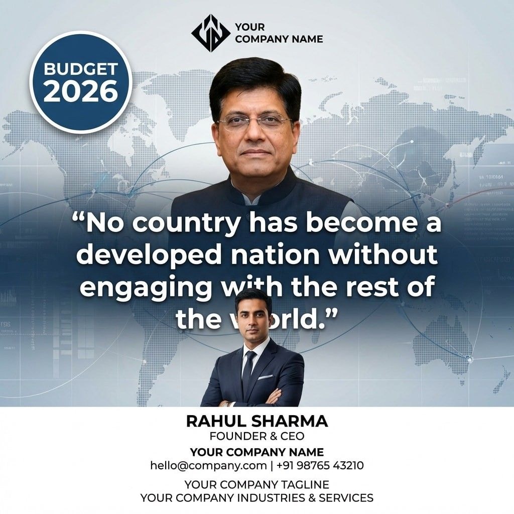 Piyush Goyal on Budget 2026