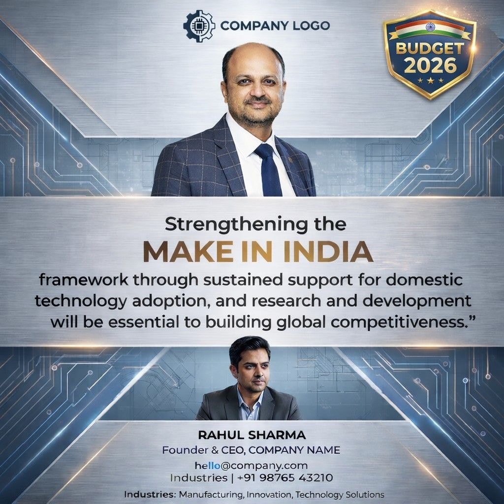 Rajesh Doshi on Budget 2026