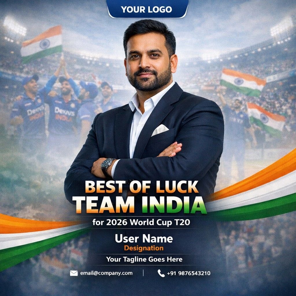 Best of Luck Team India