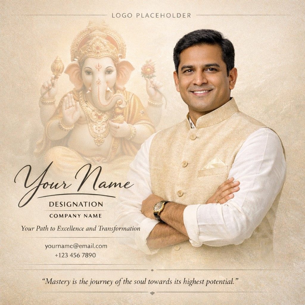 Lord Ganesha Devotional Design