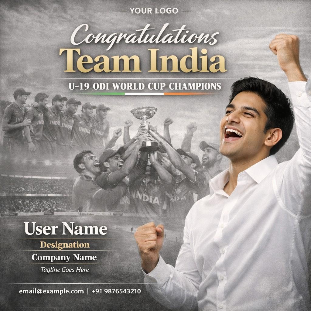 Congratulation Team India