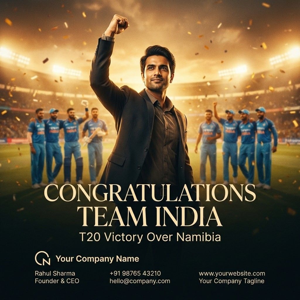 Congratulation Team India