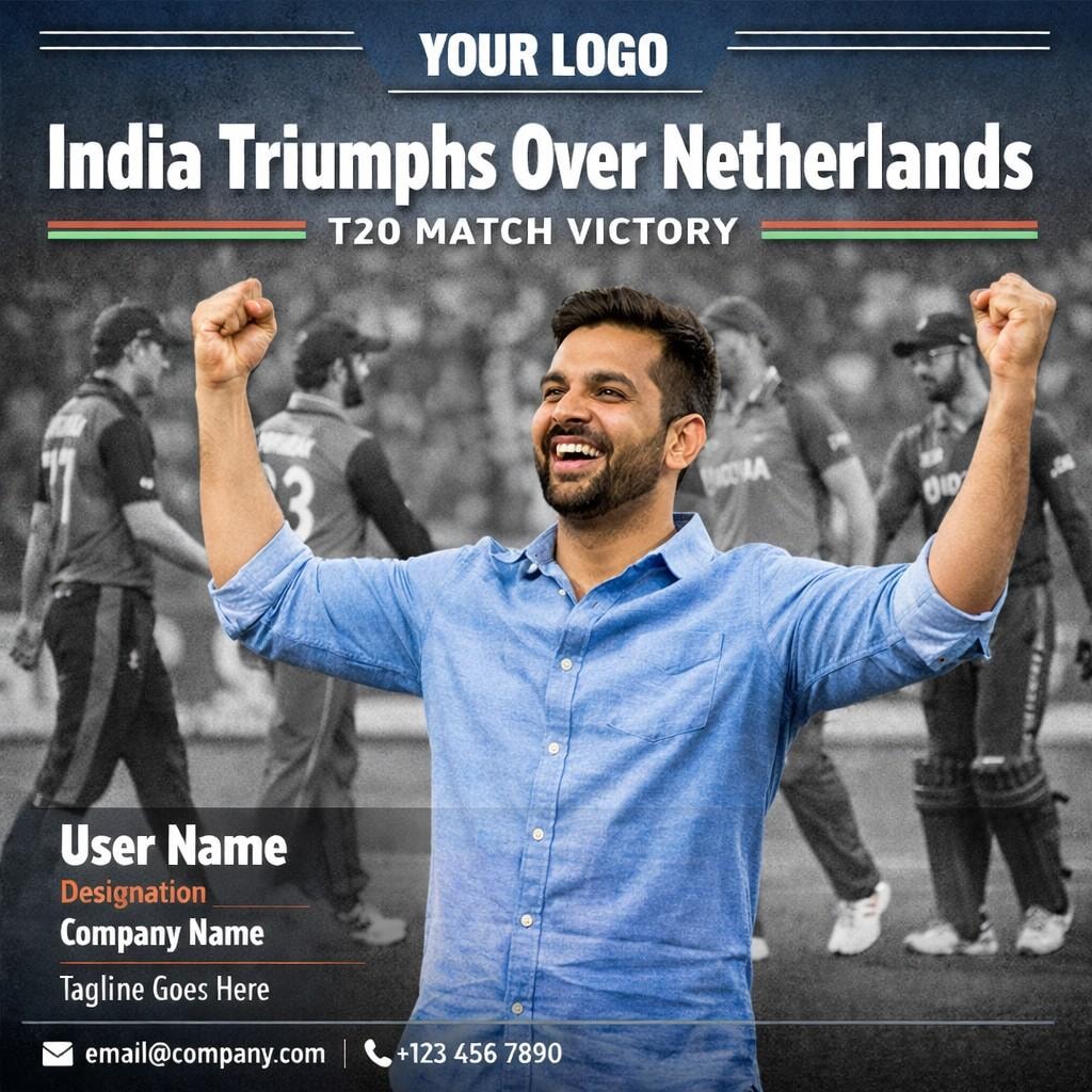 Congratulation Team India