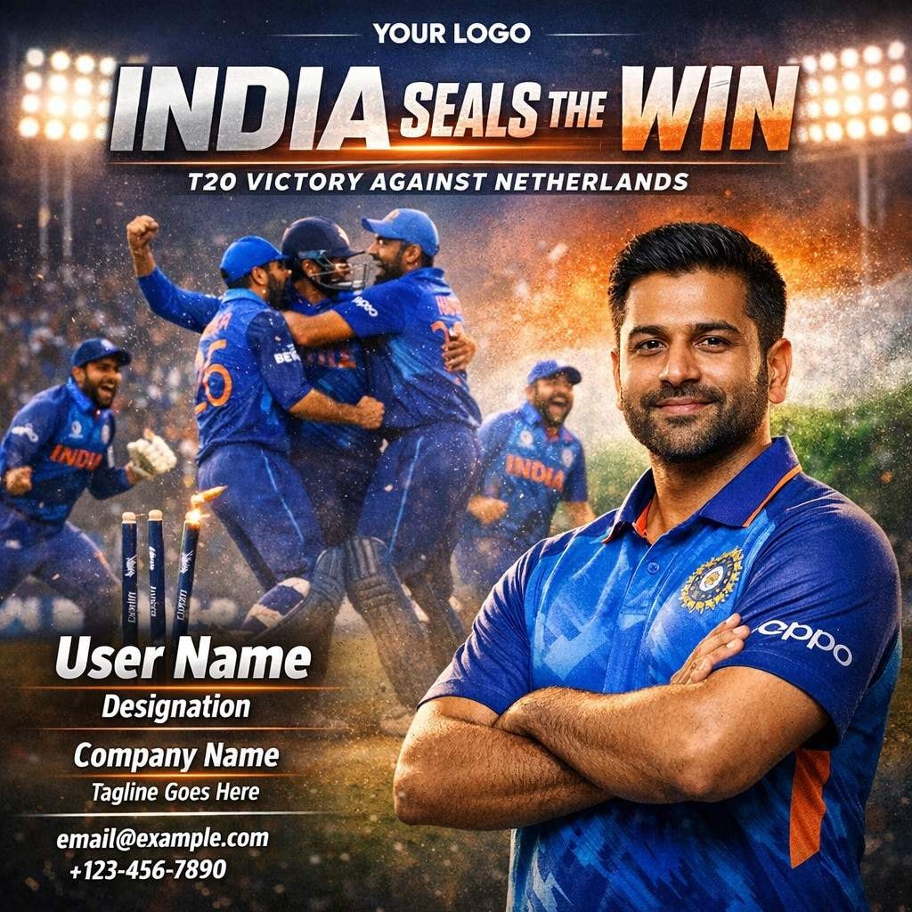 Congratulation Team India